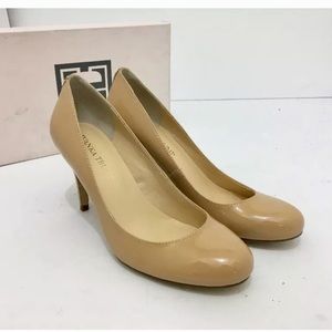 🆕Ivanka Trump Amoro Nude Patent Leather Heel Pump
